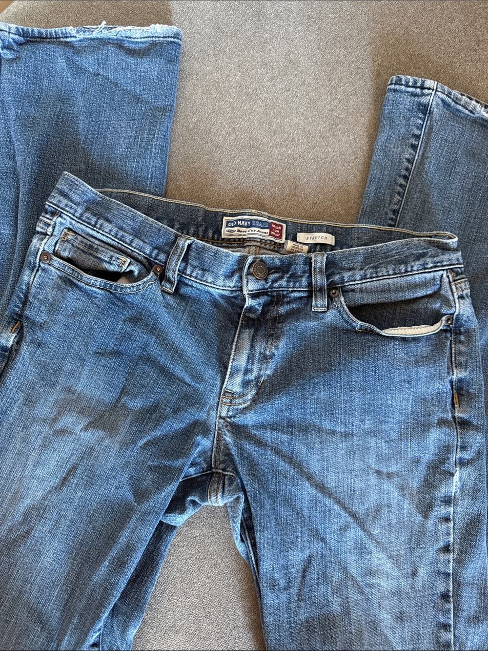 Old Navy Women's Medium Blue Skinny Stretch Jeans